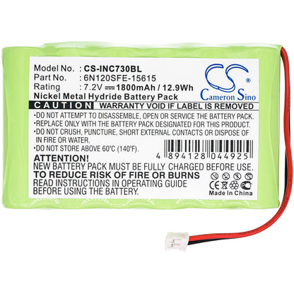 Replacement Battery for Ingenico | Dassault Elite 730 – Payment Terminal – 1800mAh / 7.2V