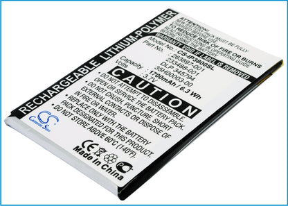 Replacement Battery for Ecom | HP 39a-Ex – PDA, Pocket PC – 1700mAh / 3.7V