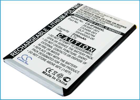 Replacement Battery for HP | Ecom iPAQ H3800 – PDA, Pocket PC – 2250mAh / 3.7V
