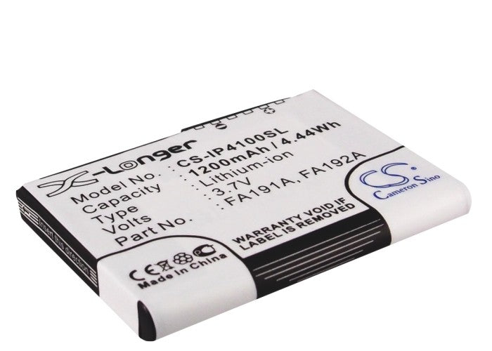 Replacement Battery for HP iPAQ h4100 – PDA, Pocket PC – 1200mAh / 3.7V