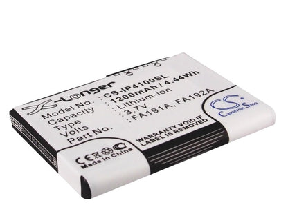 Replacement Battery for HP iPAQ h4100 – PDA, Pocket PC – 1200mAh / 3.7V