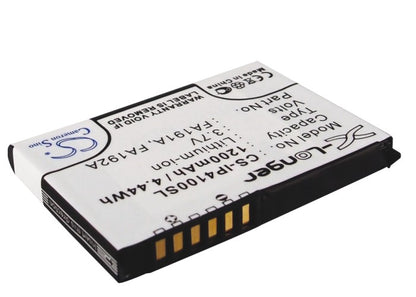 Replacement Battery for HP iPAQ h4100 – PDA, Pocket PC – 1200mAh / 3.7V