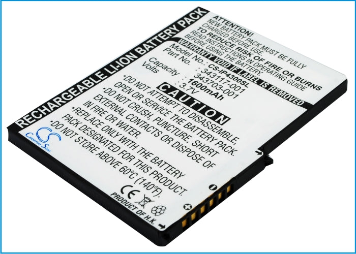Replacement Battery for HP iPAQ 4300 – PDA, Pocket PC – 1560mAh / 3.7V