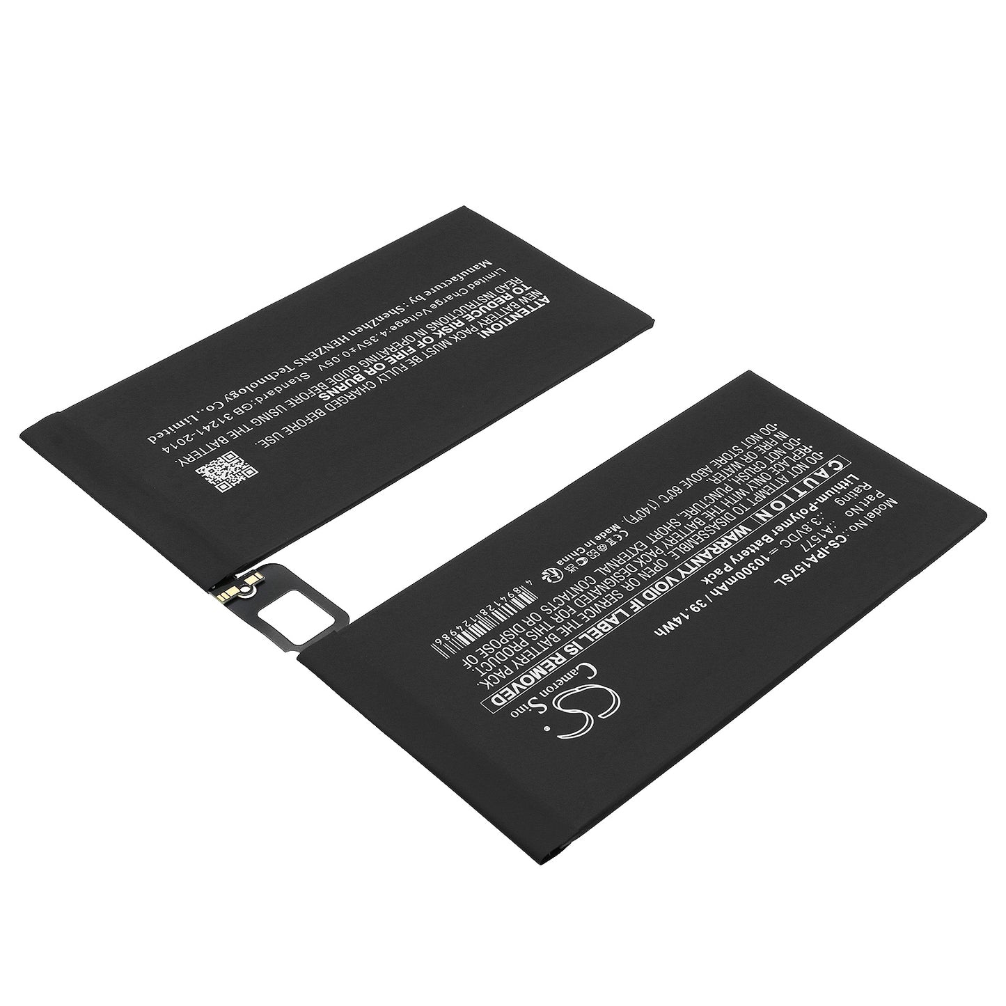 Replacement Battery for Apple iPad Pro – Tablet – 10300mAh / 3.8V - image 2