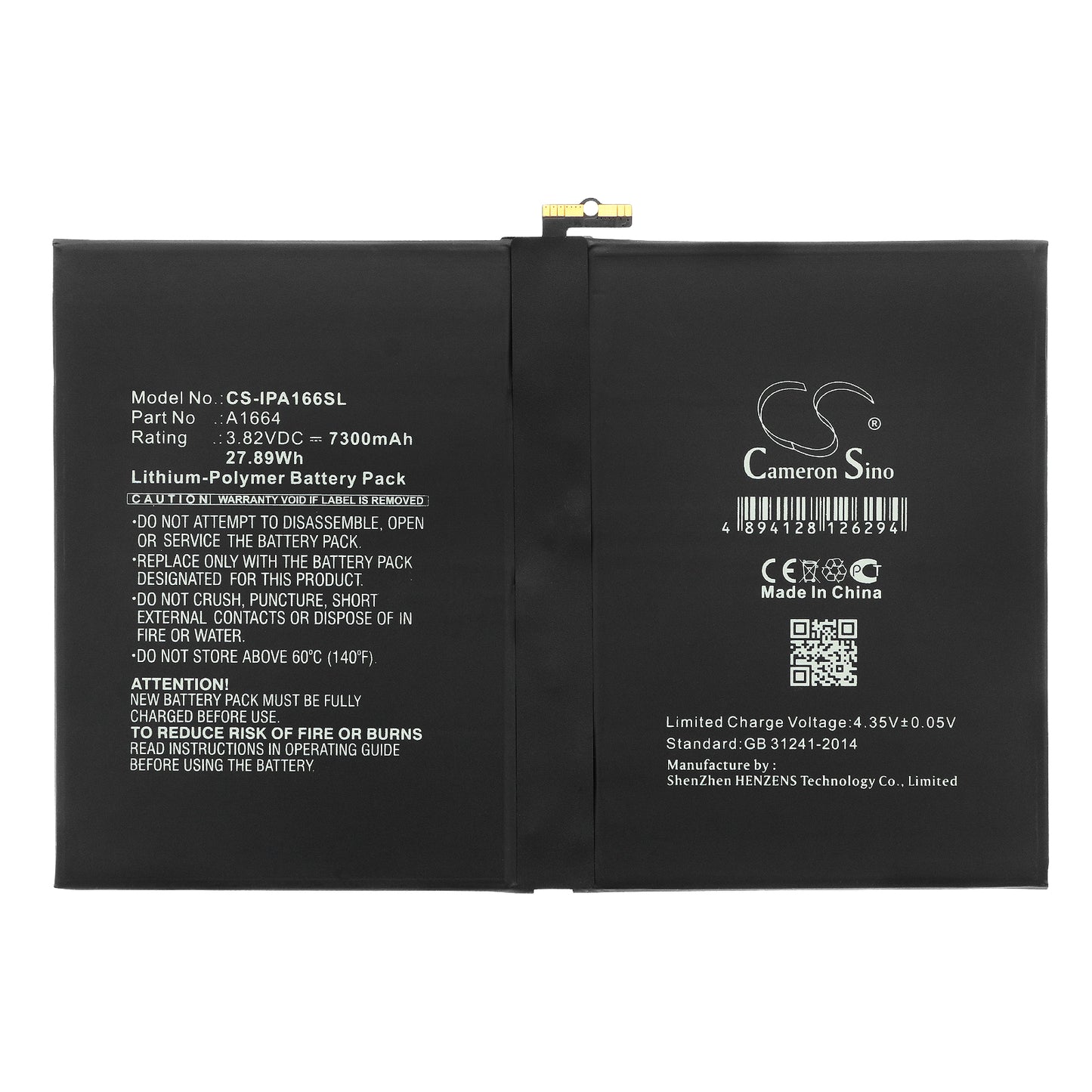 Replacement Battery for Apple iPad Pro 9.7 – Tablet – 7300mAh / 3.82V - image 3