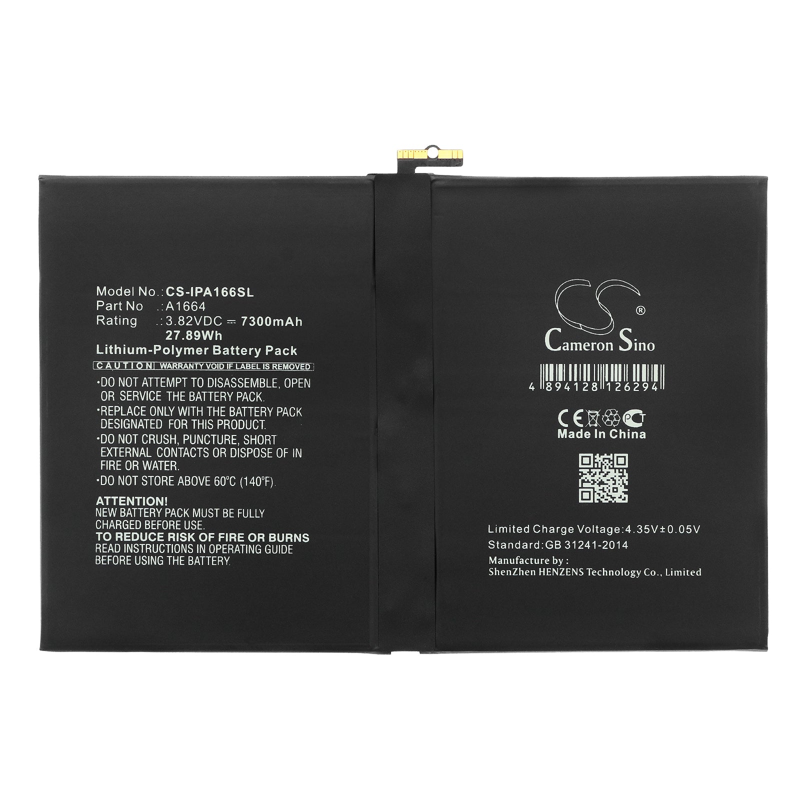 Replacement Battery for Apple iPad Pro 9.7 – Tablet – 7300mAh / 3.82V - image 3