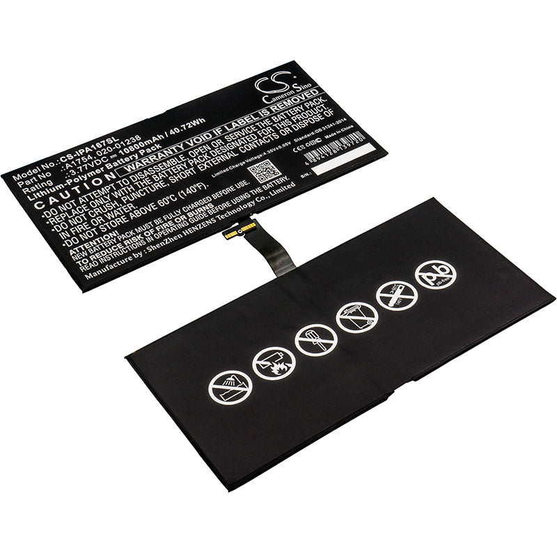 Replacement Battery for Apple iPad Pro 12.9 2nd Gen – Tablet – 10800mAh / 3.77V - image 1