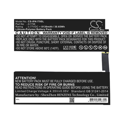 Replacement Battery for Apple iPad Pro 10.5" – Tablet – 8130mAh / 3.77V - image 3