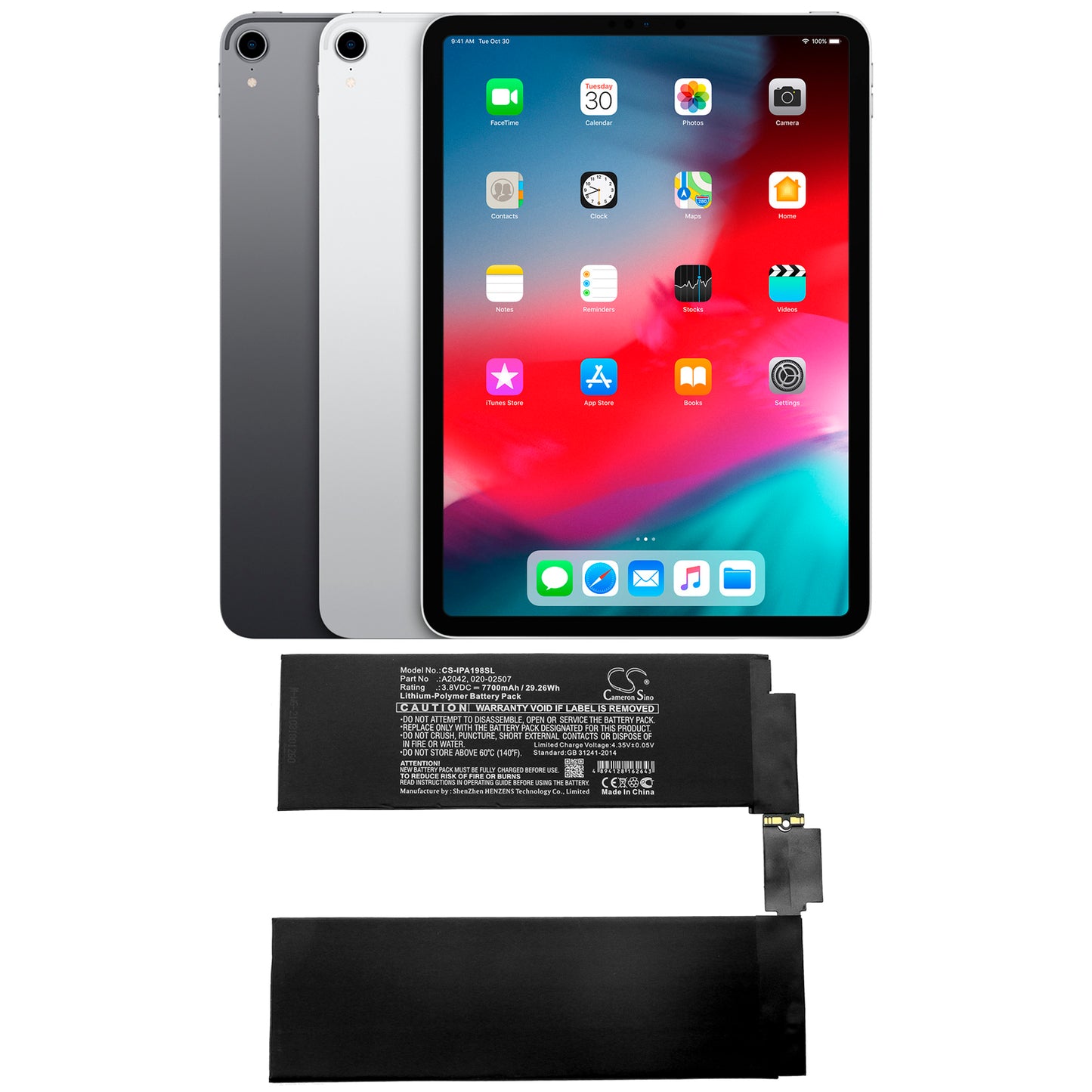 Replacement Battery for Apple iPad Pro 11 – Tablet – 7700mAh / 3.8V - image 5