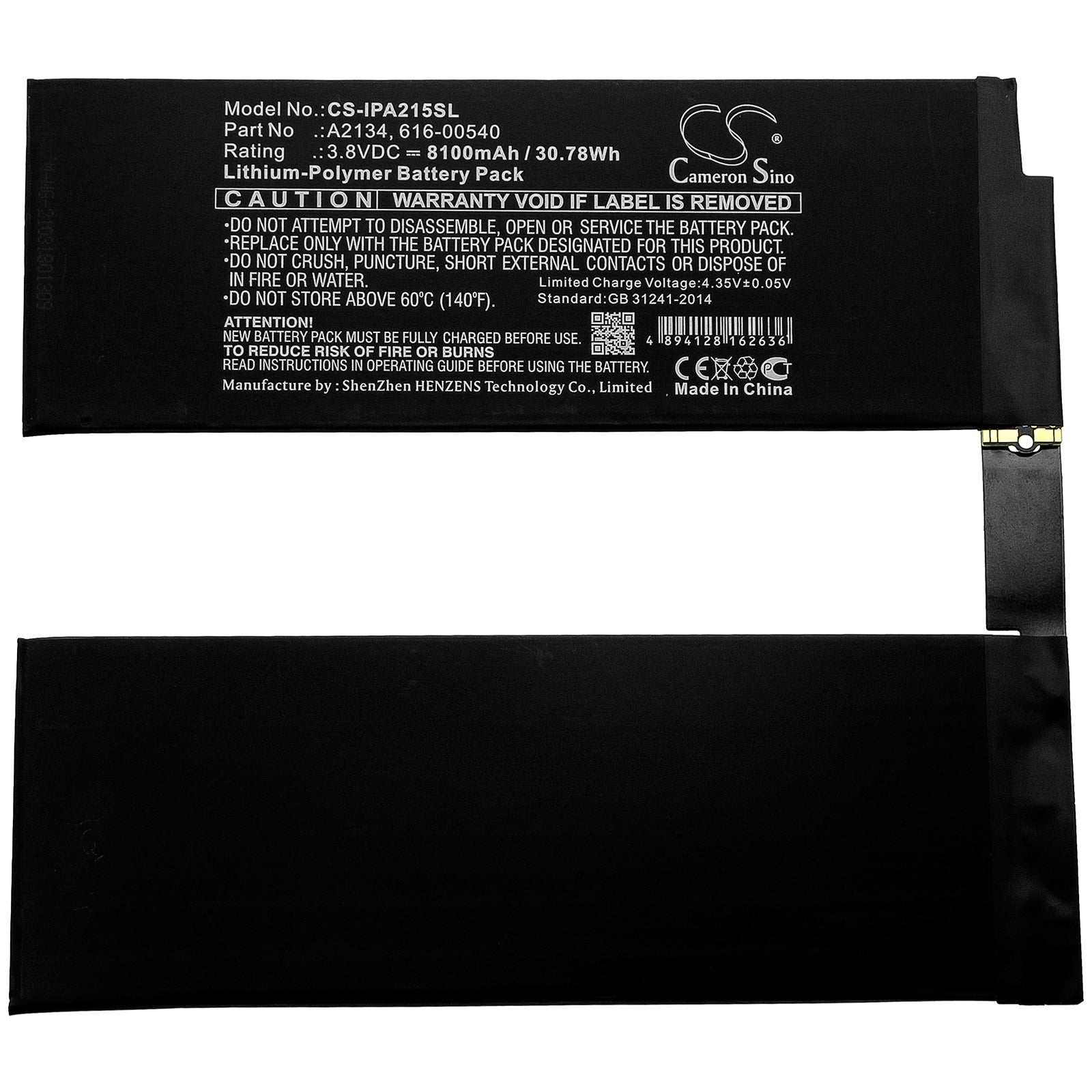 Replacement Battery for Apple iPad Air 3 – Tablet – 8100mAh / 3.8V - image 3