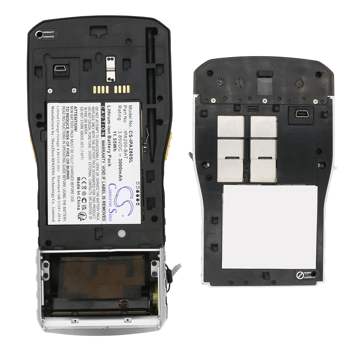 Replacement Battery for Ingenico iPA200 – Payment Terminal – 3000mAh / 3.85V