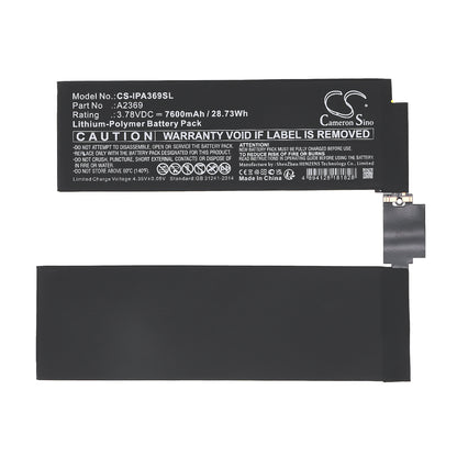 Replacement Battery for Apple 2761 – Tablet – 7600mAh / 3.78V - image 3