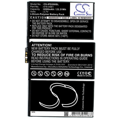 Replacement Battery for Apple iPad 2 – Tablet – 6300mAh / 3.7V - image 3
