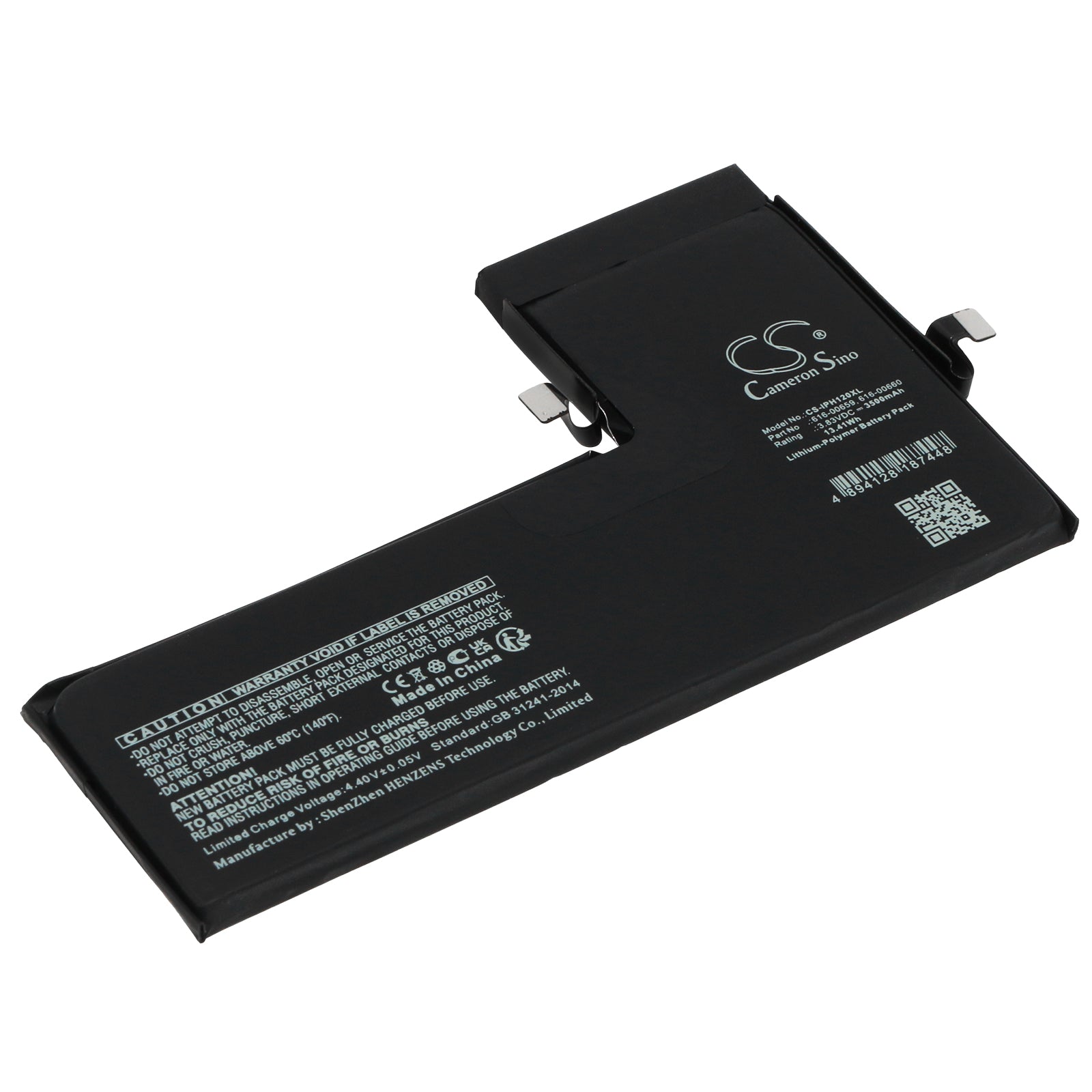 Replacement Battery for Apple iPhone 11 Pro – Mobile, SmartPhone – 3500mAh / 3.83V - image 1