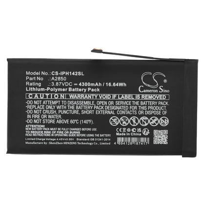 Replacement Battery for Apple iPhone 14 Plus – Mobile, SmartPhone – 4300mAh / 3.87V
