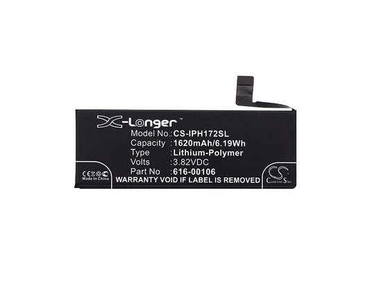 Replacement Battery for Apple iPhone SE – Mobile, SmartPhone – 1620mAh / 3.82V