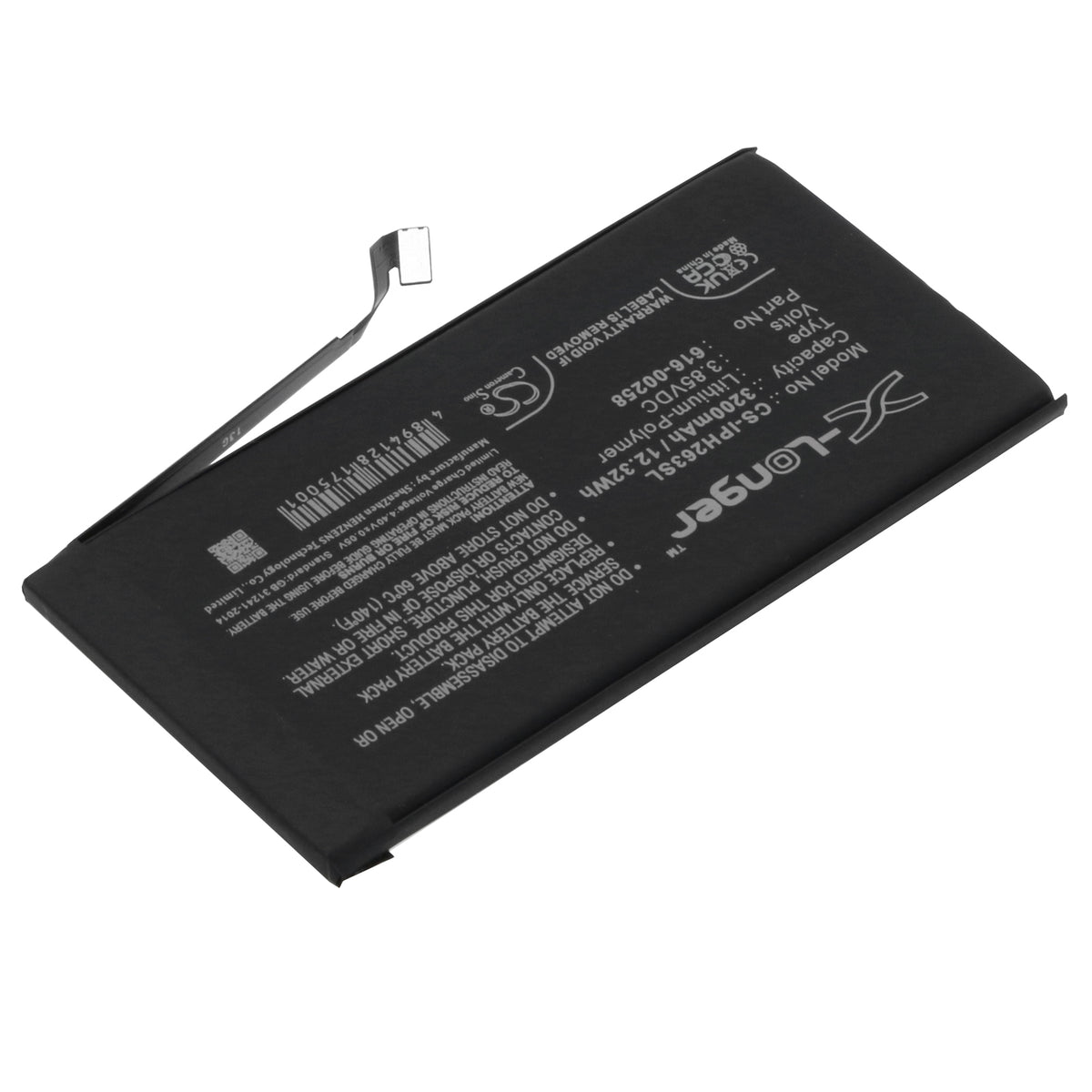 Replacement Battery for Apple iPhone 13 – Mobile, SmartPhone – 3200mAh / 3.85V