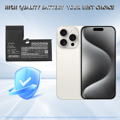 Replacement Battery for Apple A3101 – Mobile, SmartPhone – 3500mAh / 3.85V