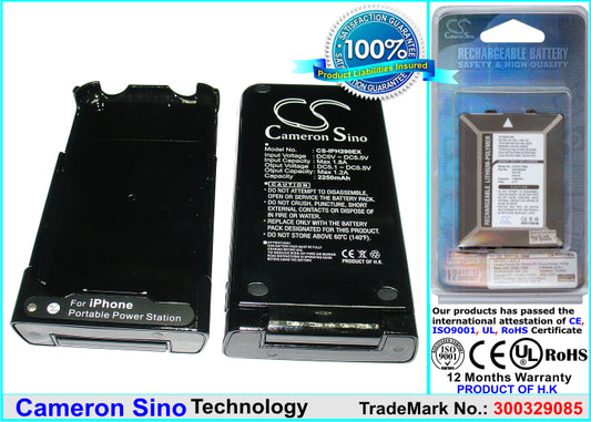 Replacement Battery for Apple iPhone 2G 4GB – Mobile, SmartPhone – 2250mAh / 3.7V