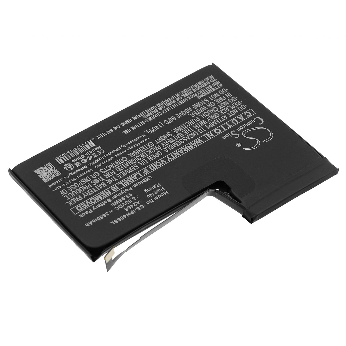 Replacement Battery for Apple iPhone 12 Pro Max – Mobile, SmartPhone – 3650mAh / 3.83V
