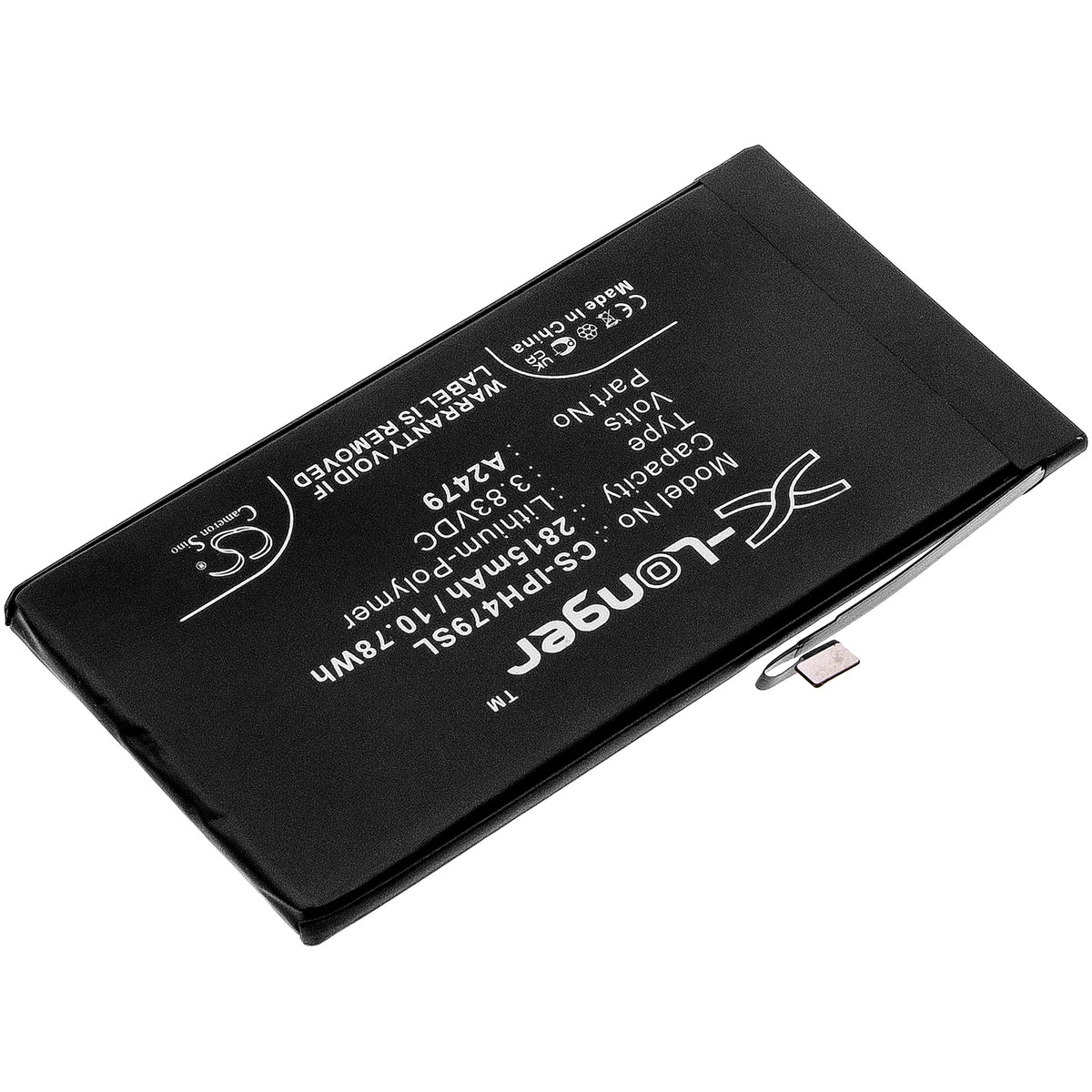 Replacement Battery for Apple iPhone 12 – Mobile, SmartPhone – 2815mAh / 3.83V