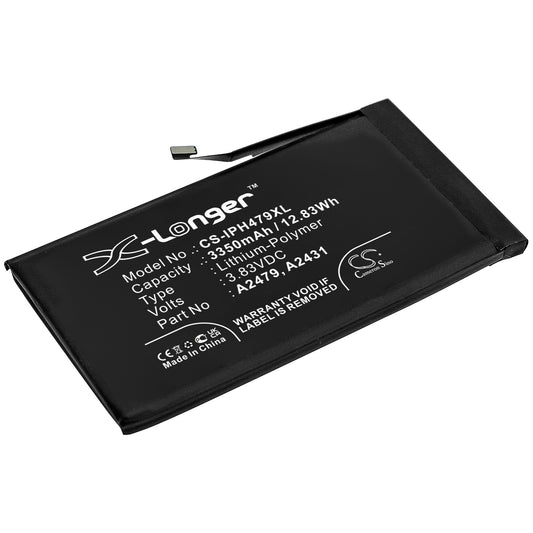 Replacement Battery for Apple iPhone 12 – Mobile, SmartPhone – 3350mAh / 3.83V