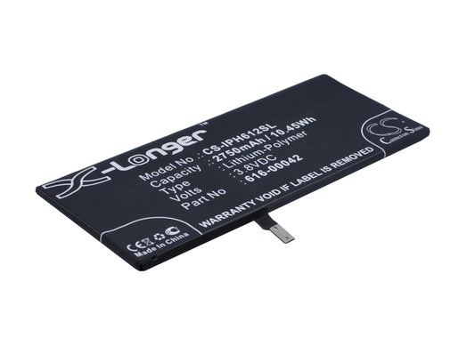 Replacement Battery for Apple iPhone 6s Plus – Mobile, SmartPhone – 2750mAh / 3.8V