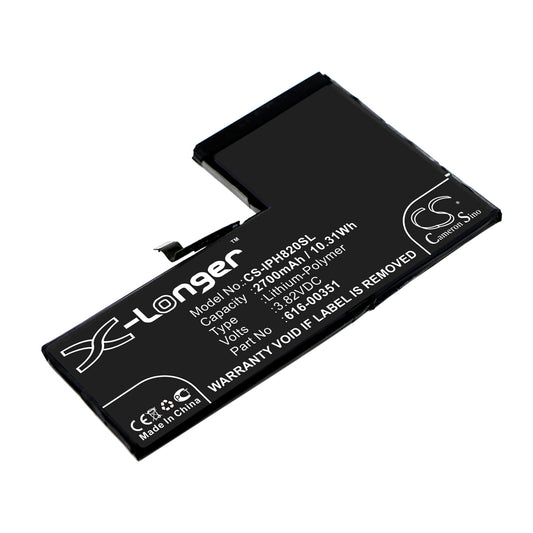 Replacement Battery for Apple iPhone X – Mobile, SmartPhone – 2700mAh / 3.82V