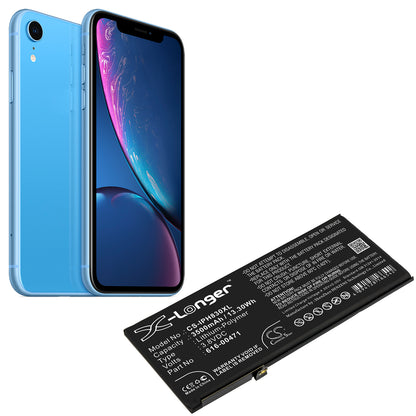 Replacement Battery for Apple iPhone XR – Mobile, SmartPhone – 3500mAh / 3.8V