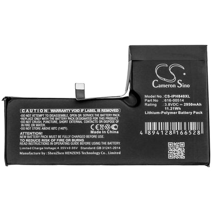 Replacement Battery for Apple iPhone Xs – Mobile, SmartPhone – 2950mAh / 3.8V