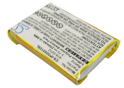 Replacement Battery for Apple iPOD Shuffle – Media Player – 250mAh / 3.7V