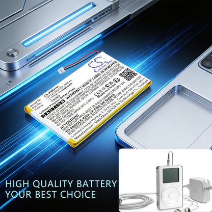Replacement Battery for Apple iPOD 1st – Media Player – 1600mAh / 3.7V
