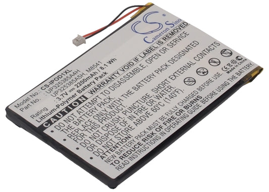 Replacement Battery for Apple iPOD 1st – Media Player – 2200mAh / 3.7V