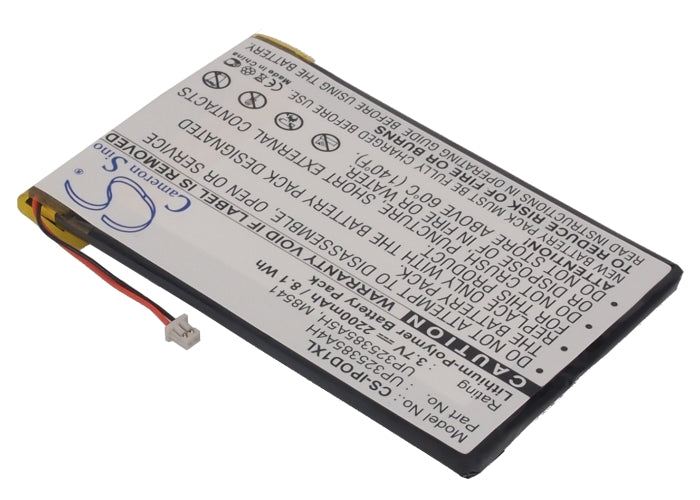 Replacement Battery for Apple iPOD 1st – Media Player – 2200mAh / 3.7V