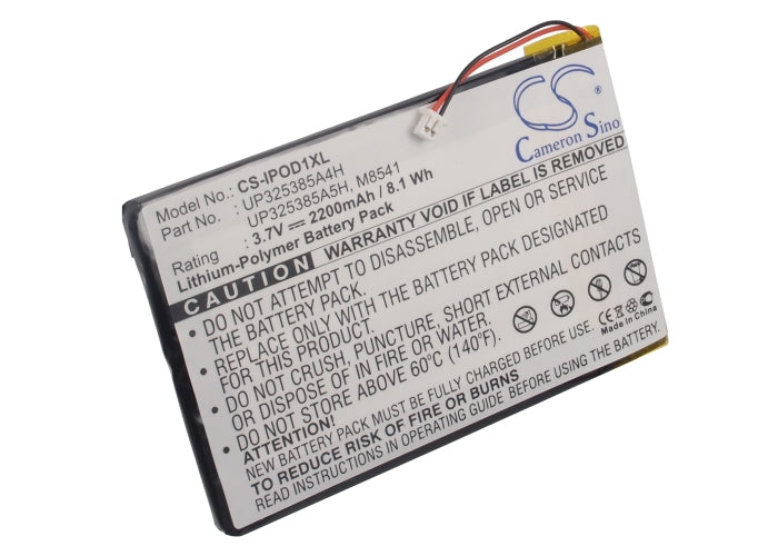 Replacement Battery for Apple iPOD 1st – Media Player – 2200mAh / 3.7V