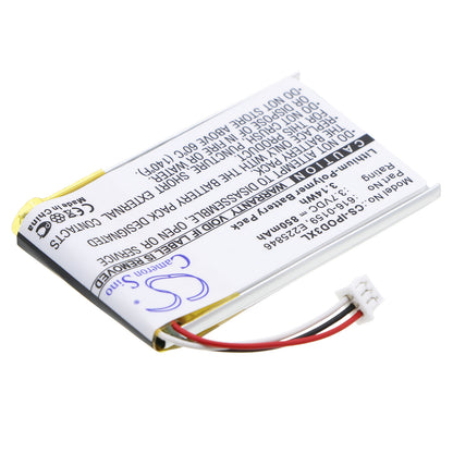 Replacement Battery for Apple iPOD 3th Generation – Media Player – 850mAh / 3.7V
