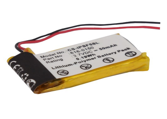 Replacement Battery for Apple iPOD shuffle 5th – Media Player – 50mAh / 3.7V
