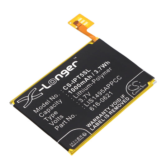 Replacement Battery for Apple iPod Touch 5 – Media Player – 1000mAh / 3.7V