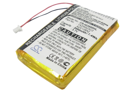 Replacement Battery for Garmin iQue 3200 – GPS, Navigator – 2000mAh / 3.7V