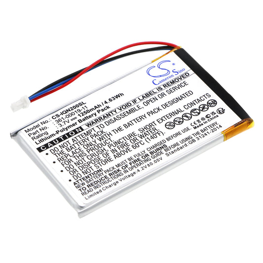 Replacement Battery for Garmin Nuvi 200 – GPS, Navigator – 1250mAh / 3.7V