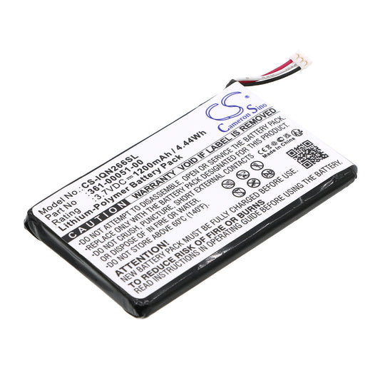 Replacement Battery for Garmin Nuvi 2660LMT – GPS, Navigator – 1200mAh / 3.7V