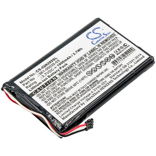 Replacement Battery for Garmin  010-01316-00 – Bicycles Flashlights – 1000mAh / 3.70Wh / 3.7V
