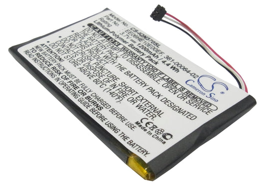 Replacement Battery for Garmin Nuvi 3700 – GPS, Navigator – 1200mAh / 3.7V