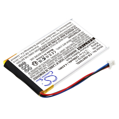 Replacement Battery for Garmin  Nuvi 3590 – GPS, Navigator – 1250mAh / 4.63Wh / 3.7V