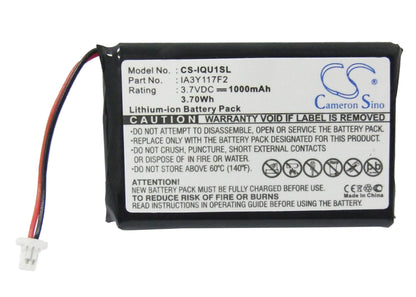 Replacement Battery for Garmin  Quest – GPS, Navigator – 1000mAh / 3.7V