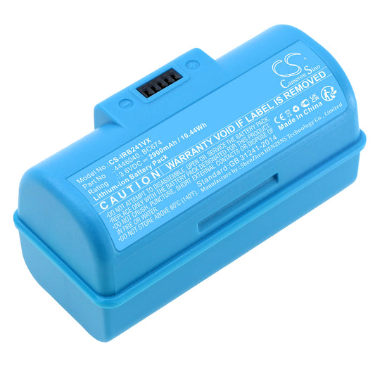 Replacement Battery for iRobot Braava Jet 240 – Vacuum – 2900mAh / 3.6V