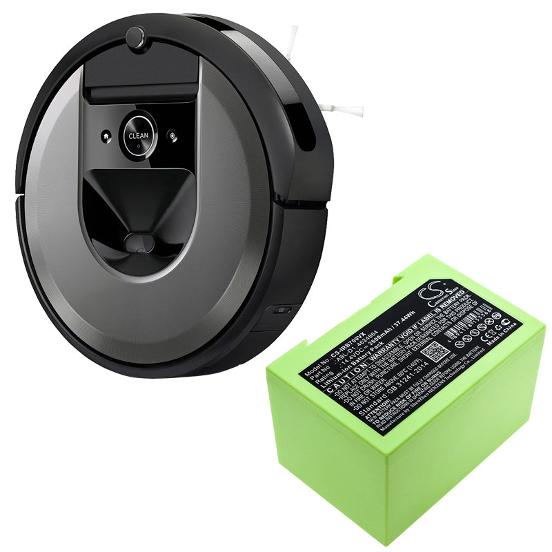 Replacement Battery for iRobot Roomba i7 – Vacuum – 2600mAh / 14.4V