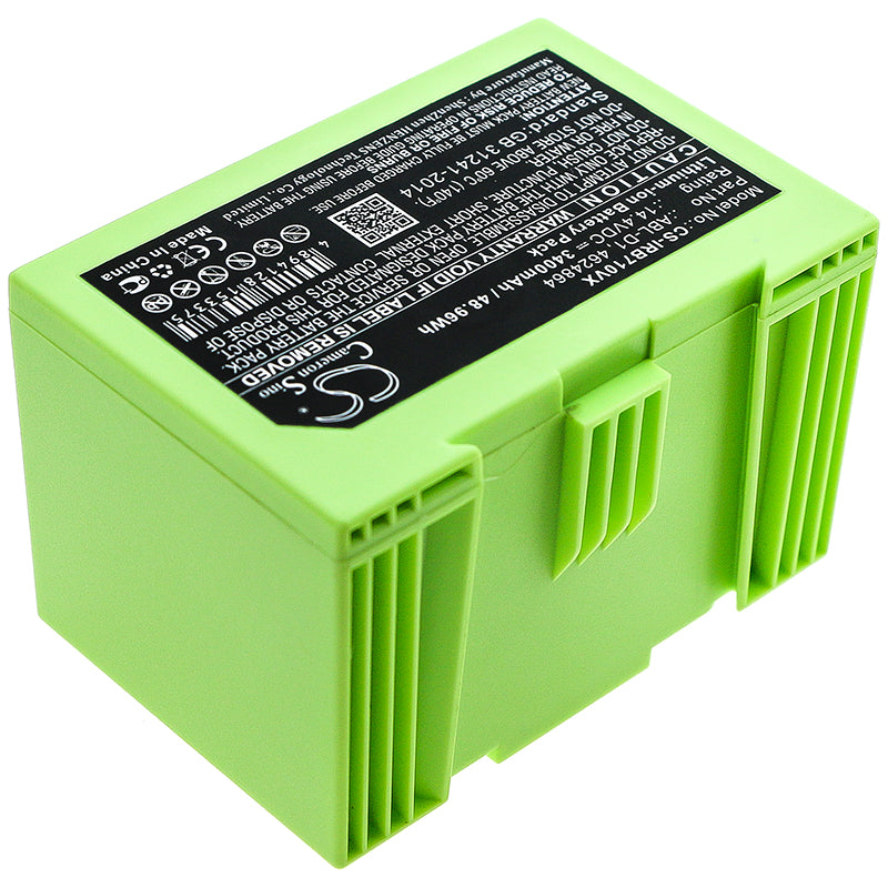 Replacement Battery for iRobot Roomba i7 – Vacuum – 3400mAh / 14.4V