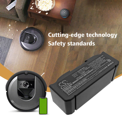 Replacement Battery for iRobot Roomba i7 – Vacuum – 5200mAh / 14.4V