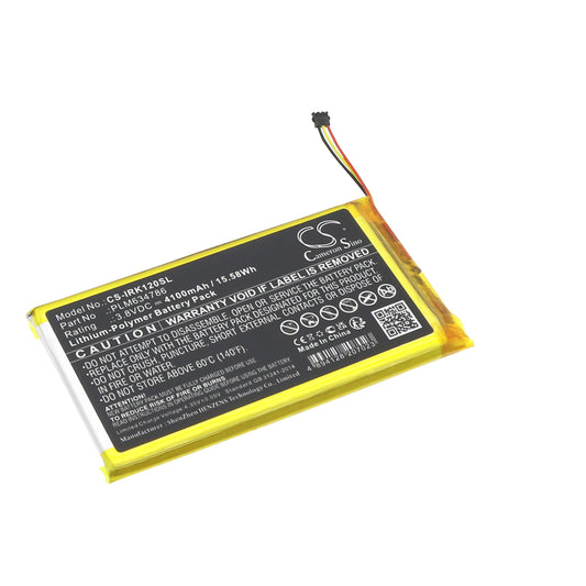 Replacement Battery for Astell & Kern | iRiver AK120 II – Media Player – 4100mAh / 3.8V